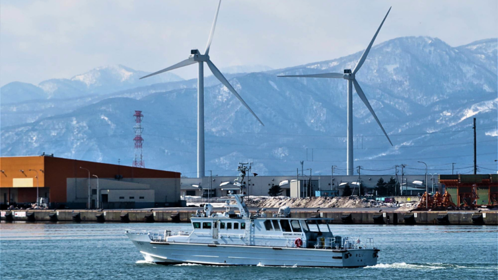 On June 4th, the government designated Sapporo, Hokkaido, as a "Special Financial and Asset Management Zone." Hokkaido is recognized as one of the leading areas in Japan for renewable energy potential, particularly wind power generation. Image: Wind turbines in Ishikari, Hokkaido, via Eric Johnston